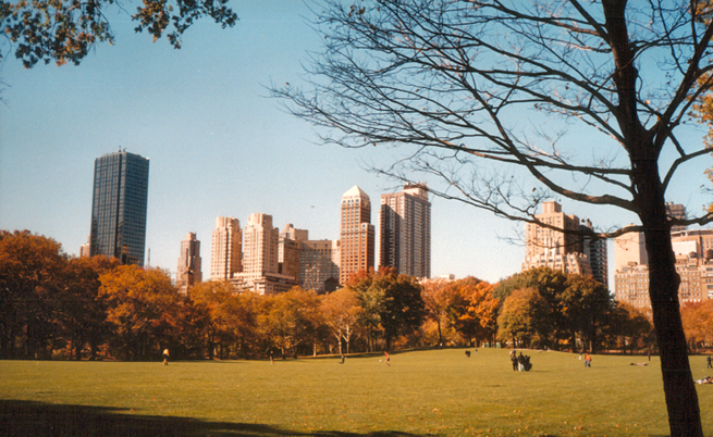 Central Park, New York - vue sur Manhattan (Photo taken by: Patrick Huebgen) 