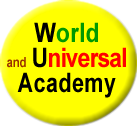 Logo World and Universal Academy (FR)