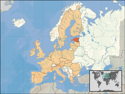EU location ESTONIA