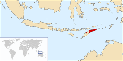 Location East Timor