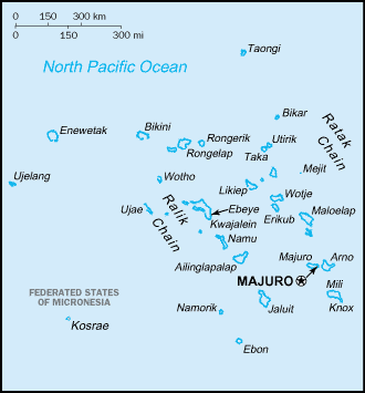 Location Marshall Islands