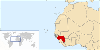 Location Guinea