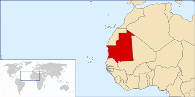 Location Mauritania