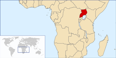 Location Uganda