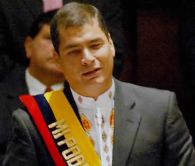 Rafael Vicente Correa Delgado, President ofthe Republic of Ecuador / Président de l'Équateur