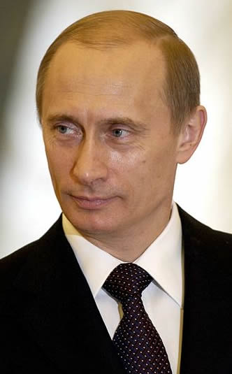Vladimir Vladimirovich Putin, President of Russia / Président de la Russie