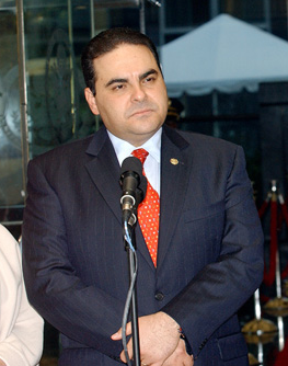 Antonio Saca, Elías Antonio Saca González, President of the Republic of El Salvador / Président de la République de El Salvador