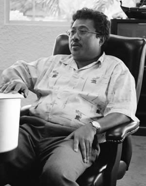 Thomas Esang Remengesau, Jr., President of Palau / Président de la République des Palaos