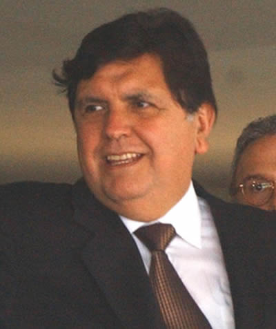 Alan Gabriel Ludwig García Pérez, 44th President of the Republic of Peru / Président de la République du Peru